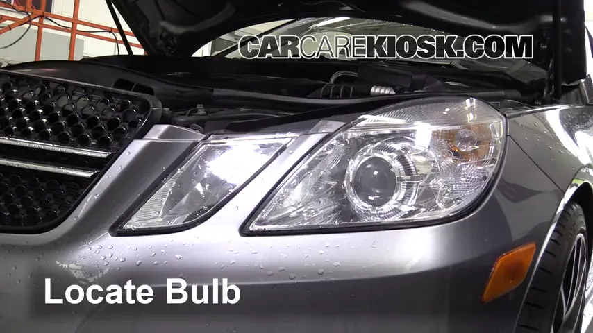 2013 Mercedes-Benz E350 4Matic 3.5L V6 Sedan Lights Daytime Running Light (replace bulb)